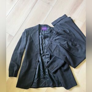 Ralph Lauren woman’s Charcoal Checkered Suit